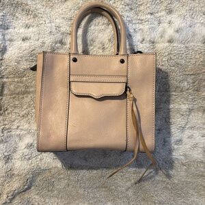 Rebecca Minkoff Pink Square Mini Tote